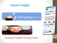 Customer Insights