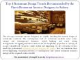 Top 4 Restaurant Design Trends Recommended by the Finest Restaurant Interior Designers in Sydney PowerPoint PPT Presentation