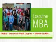 EMBA - Executive MBA Degree – MIBM GLOBAL