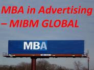 MBA in Advertising – MIBM GLOBAL