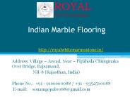 Indian Marble Flooring