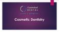 Cosmetic Dentistry PowerPoint PPT Presentation