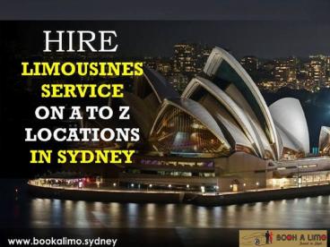 Limousine Hire Service | BookALimo