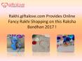 Online Rakhi shopping at Giftalove.com PowerPoint PPT Presentation