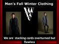 Mens Fall Winter Clothing PowerPoint PPT Presentation
