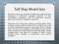 Tall ship model kits PowerPoint PPT Presentation