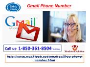 Can 1-850-361-8504 Gmail Phone Number fix login issues?