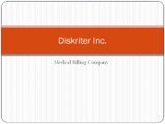 Medical Billing Company - Diskriter Inc.