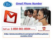 What totally is Gmail Phone Number 1-850-361-8504?