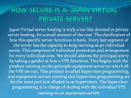 How-Secure-Is-A- Japan Virtual-Private-Server?