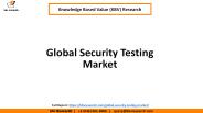 Global Security Testing Market