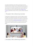 5 Typical Examples of Video Conferencing in Different Fields PowerPoint PPT Presentation
