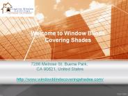 window vertical blinds in los angeles county