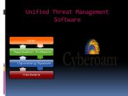 Unified Threat Management Software 25 july 17