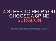 4 Steps to Help You Choose a Spine Surgeon