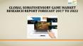 Global Somatosensory Game Market Research Report Forecast 2017 to 2022 PowerPoint PPT Presentation