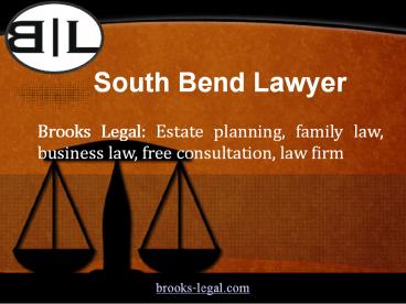South Bend Lawyer