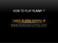 Rummy PowerPoint PPT Presentation
