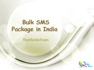 Bulk SMS Package in India