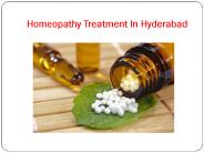 Homeopathy Treatment In Hyderabad 25july17