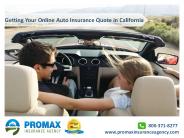 Online Auto Insurance Quote in California