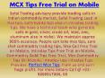 Commodity Gold Tips Free Trial, Intraday Tips Provider Call @ +91-9205917204 PowerPoint PPT Presentation