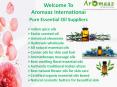 Pure Essential Oil Suppliers @ Aromaaz International