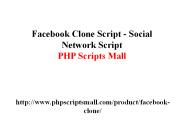 Facebook Clone Script - Social Network Script
