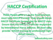 Haccp Certification Is Main Part Of Food Management