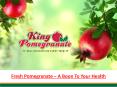 Fresh Pomegranate - A Boon To Your Health PowerPoint PPT Presentation