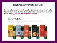 Perfume Oils Wholesale