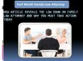 Fort Worth Family Law Attorney PowerPoint PPT Presentation