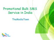 Promotional Bulk SMS Service in India