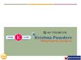 Krishna Powders Aurangabad PowerPoint PPT Presentation