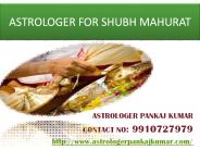 Astrologer for Shubh Mahurat