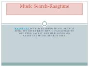 Music Search-Raagtune
