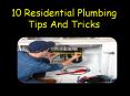 10 Residential Plumbing Tips And Tricks PowerPoint PPT Presentation