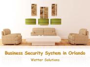 Business Security System in Orlando.