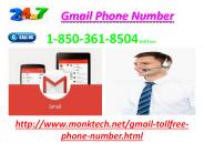How does Gmail Phone Number 1-850-361-8504 work?