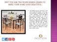 Why You Use the Wood Dining Chairs to Make Your Home Look Beautiful