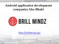 Android application development company Abu Dhabi PowerPoint PPT Presentation