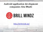Android application development company Abu Dhabi