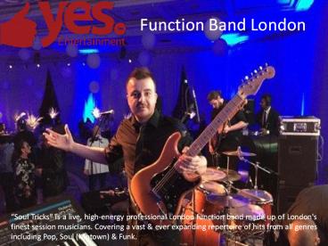 Great Function Band London