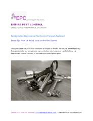 Residential And Commercial Pest Control Protocols Explained