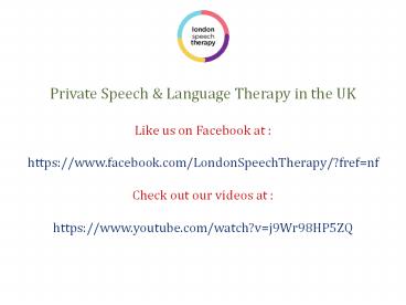 Flexible and Highly Effective Speech Therapy Package