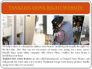 Tankless Done Right website