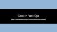 Conair Foot Spa PowerPoint PPT Presentation
