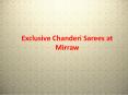 Exclusive Chanderi Sarees at Best Price PowerPoint PPT Presentation