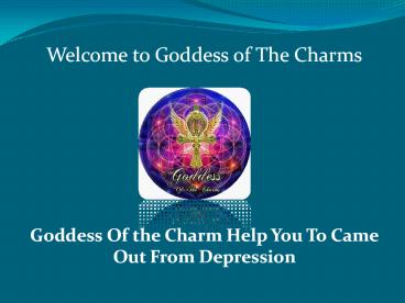 Tarot Readings and Chakra Balancing for goddessofthecharms.com