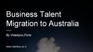 Business Talent Migration to Australia